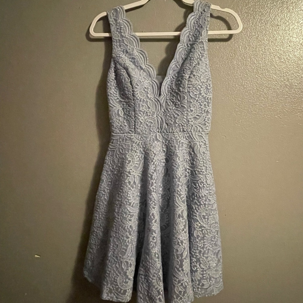 NEW LIGHT BLUE FORMAL DRESS